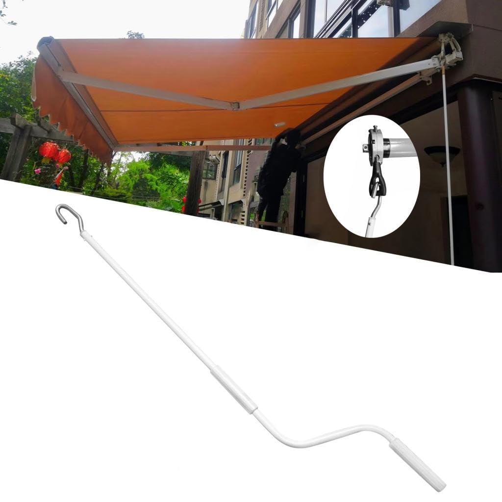 Manivelle de Store 100 cm, Accessoire Toit Ombrage Extérieur, Fonctionnement Manuel