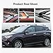 PARTOL Cross Bars Roof Rack for Toyota RAV4 2013 2014 2015 2016 2017 2018, 100LBS Aluminum for RAV4 Roof Rail Crossbars Luggage Rack Cargo Bag Carrier for Snowboard Kayak Canoe Bike