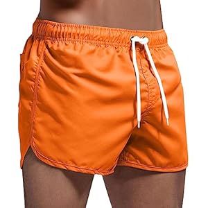 Generisch Pergola Schwimmshorts Herren Orange