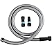 Produktbild Cen-Tec Systems 94181 Quick Click Schlauch für Haus- und Ladensauger mit Multi-Brand Elektrowerkzeugadapter für Staubsammlung Silver 10 Ft. Hose