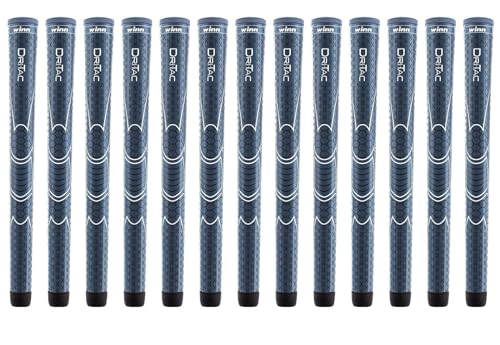 Grips de golf Winn Dri-Tac bleu marine lot de 13 poignées taille moyenne midsize