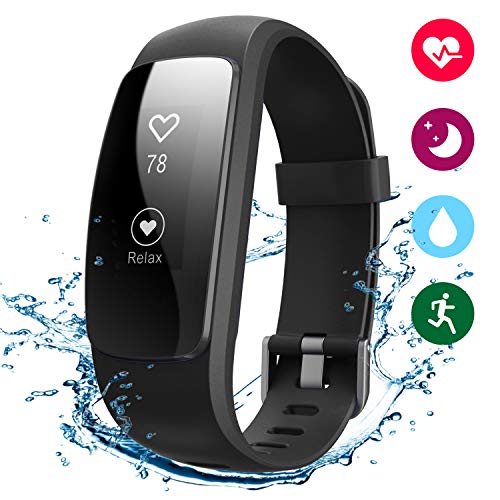 Pulsera Actividad IP67 Pulsómetro Bluetooth Monitor de Actividad Pulsera