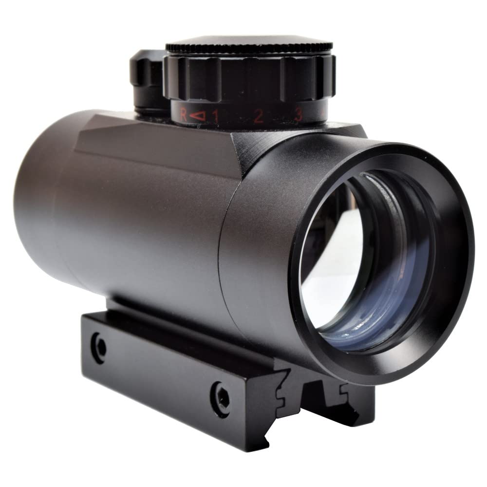 PROPOINT Red DOT Mirino per Fucile Softair Punto Rosso 40MM Nero