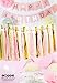 The Complete Pink Rose Gold Party Decorations Supplies Kit for First Birthday, Bachelorette, Bridal & Baby Girl Shower - Premium Quality by PomPomGLAM