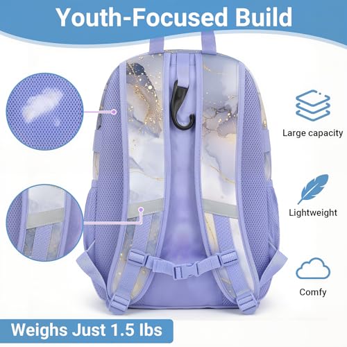 Image of Youth Baseball Bag - Softball Bag for Girls & Boys with Shoes Compartment, Bat Backpack for Baseball, T-Ball & Softball Equipment