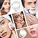 Gotofine Double Sided Magnifying Makeup Mirror, 1X & 10X Magnification with 360 Degree Rotation- Clear & Transparent