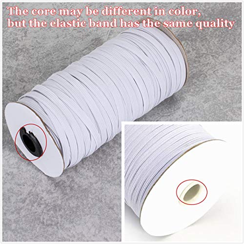 TOPERIN Elastic Bands 1/4 Inch Sewing: 200% Stretch, 0.5s Instant Rebound by TOPERIN - Used condition - Image 7