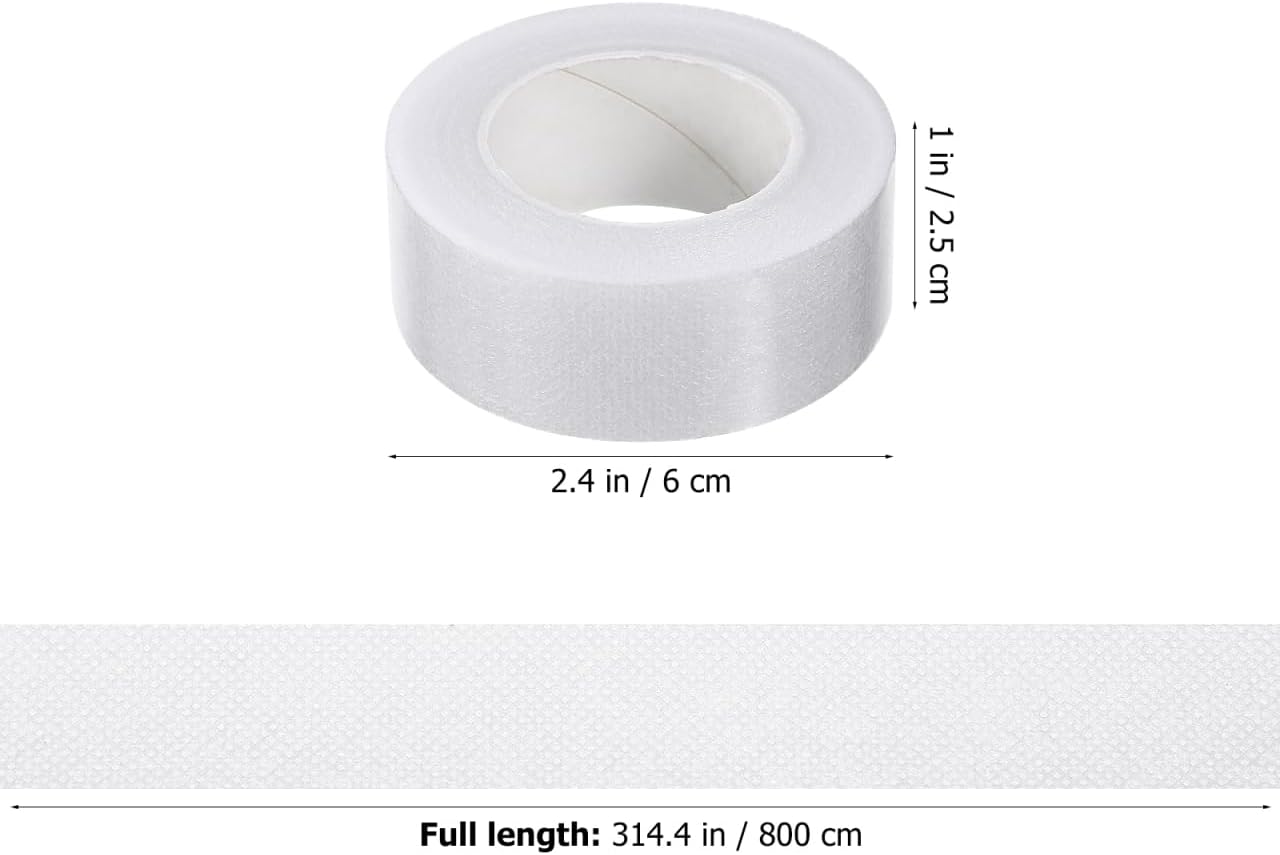 SEWACC Self-Adhesive Collar Protector Sweat Tapes Disposable Shirt Neck Liner Breathable Sweat Collar Pad Cut-to-Fit Shirt Protector Tape for Shirts Hats Sleeves 6 Rolls
