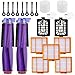 Produktbild Zubehör-Ersatzteil-Set für Shark Power Detect/Detect Pro RV2820AE, AV2820AE, AV2820VEUS, AV2800ZE, RV2820YE, 2 Hauptbürstenrollen, 5 HEPA-Filter, 8 Seitenbürsten, 2 selbstreinigende Basisschaum und