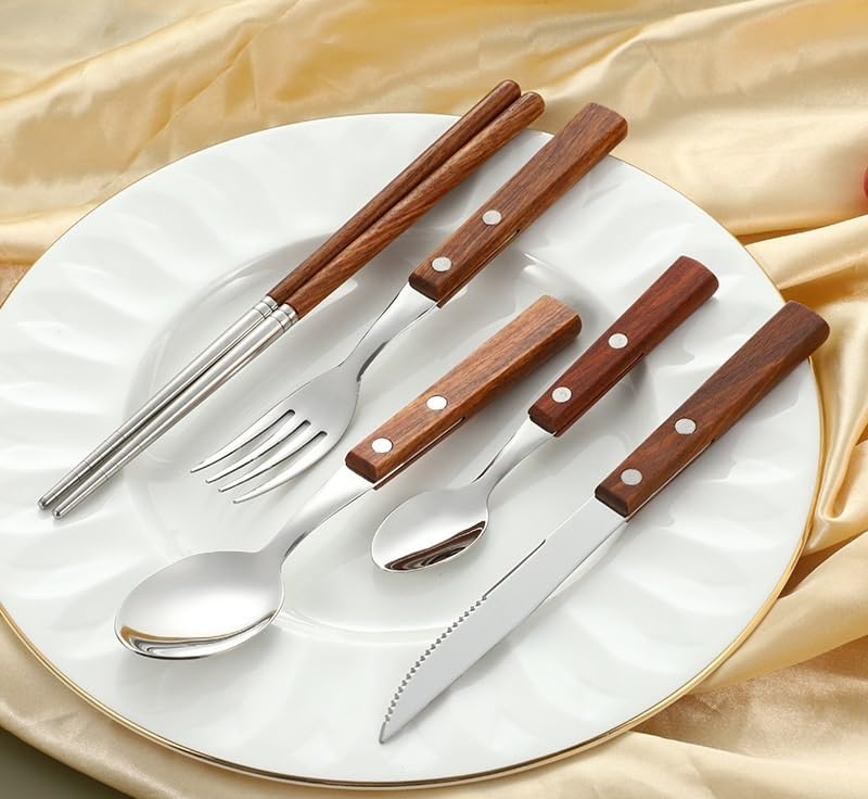 Set Cuchillos Cocina 30 Piezas Acero Inox miniatura 6