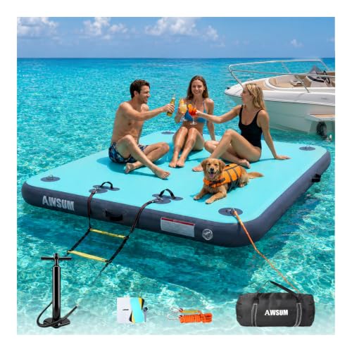 AWSUM Inflatable Floating Dock