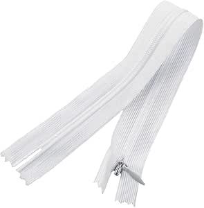 AERZETIX - C61103 - Lot De 20 Feretures éclair Invisibles 60 C