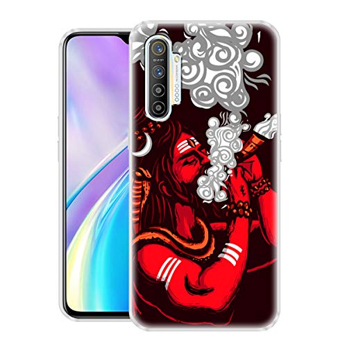 Image of Fashionury inchDevon KE DEV MAHADEV Designer Printed Shock Proof Soft Silicon Back Cover for Realme XT