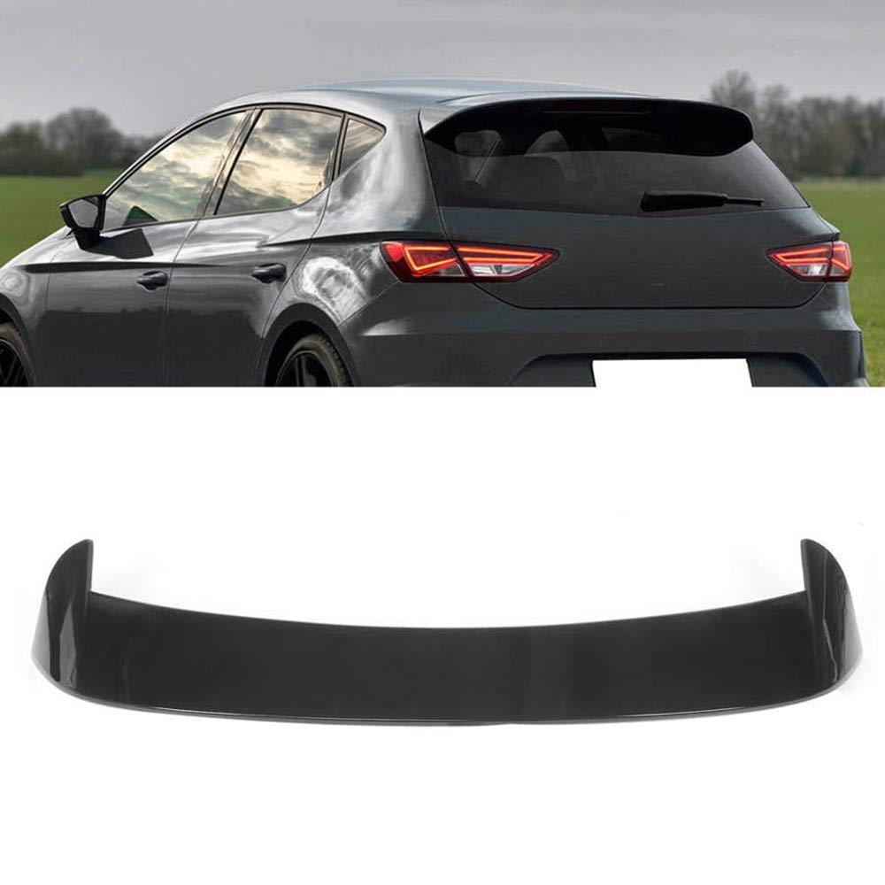 Spoiler Posteriore Per Tetto In ABS Lucido Compatibile Con Seat 5F Mk3 5 Porte (2013-2020) - Design Aerodinamico E Installazione Facile