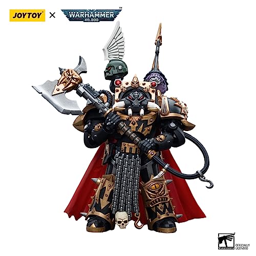 Chaos Lord Terminator JoyToy Warhammer 40K figurine luxe 1:18 - 6
