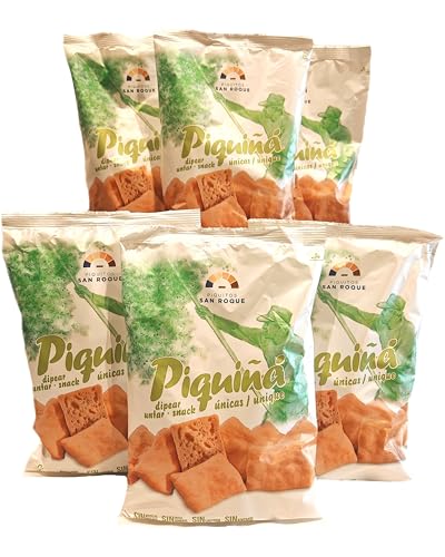 Piquiñá. Regaña gourmet elaborada con aceite de oliva. Pack de 6 unidades 142 gr