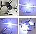 LeWu UAS Drone LED Strobe Light for Night Flights, UAV Locator Strobe Light Fits All Multirotor Quadcopter DJI Inspire Phantom Mavic RC Aircraft Yuneec Typhoon, UAV Drones FAA Approved Compliant
