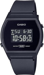 Casio Bracelet Collection LW-204-4AEF - Women's Watch - Spritzfest - Digital - with Plastic Band - Rose, Black/White, 35 mm, Strip
