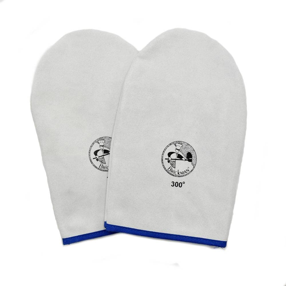 Gants de four sans pouce professionnel en cuir de 300°C