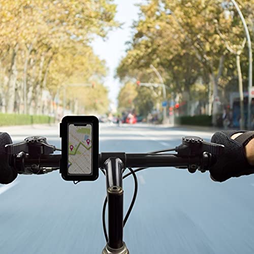FAVOMOTO 1 Pc Suporte Do Telefone Suporte Do Telefone À Prova D' Elétrica Água para Uma Motocicleta