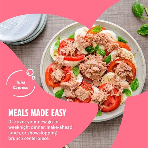 Image of Chicken of the Sea Wild Caught Chunk Light Tuna, 5 Ounce Cans, 24-Count - High Protein 100% Classic Chunk Tuna in Water - Delicious, Easy, Nutritious Ready to Eat Meals, 25% Less Sodium
