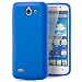 Produktbild Saxonia. Silikon Case Hülle für Huawei Ascend G730 Schutzhülle im Slim Design Blau