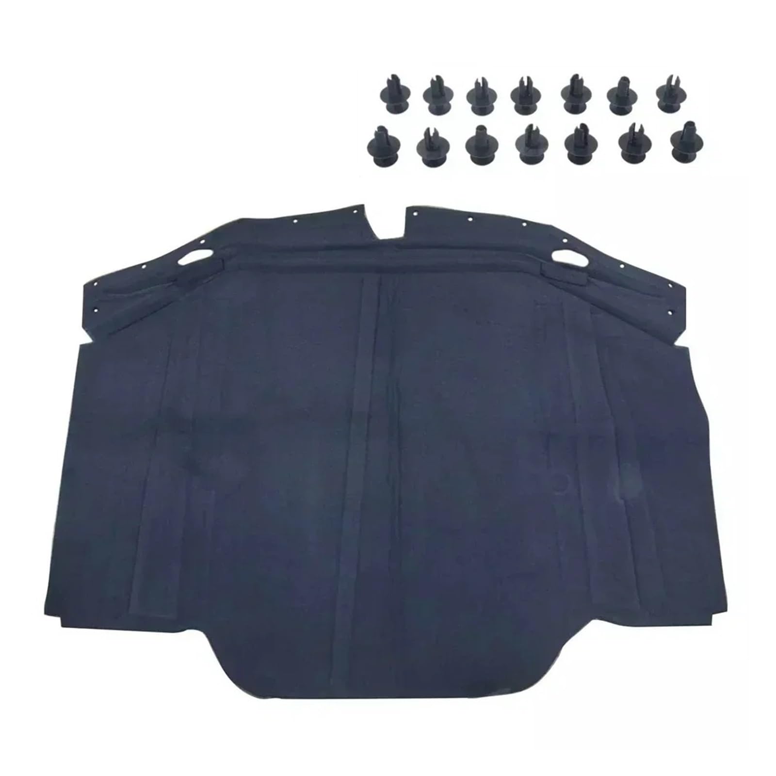 Lycheu One Color Front Hood Engine Firewall For Benz For 300Sl 500Sl 600Sl R129 Sl320 Heat Insulation Pad Engine Hood Soundproof Cotton Cover Heat Insulation Mat