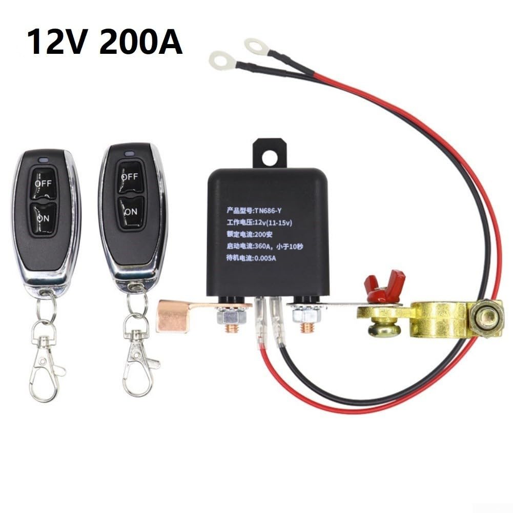 para relé Desconexión para batería 200A Contacto Plata para(24V 120A)