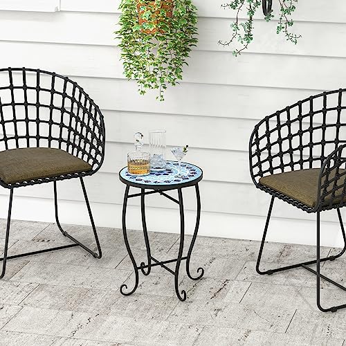 Tangkula-Outdoor-Side-Table-14-Mosaic-Plant-Stand-Round-Accent-Table-wCeramic-Tile-Top-Metal-Frame-Indoor-Outdoor-Small-Bistro-Coffee-Table-for-Patio-Garden-Pool-Porch-Living-Room-1-Blue Tangkula Outdoor Side Table 14 Mosaic Plant Stand Round Accent Table wCeramic Tile Top Metal Frame Indoor Outdoor Small Bistro Coffee Table for Patio Garden Pool Porch Living Room 1 Blue