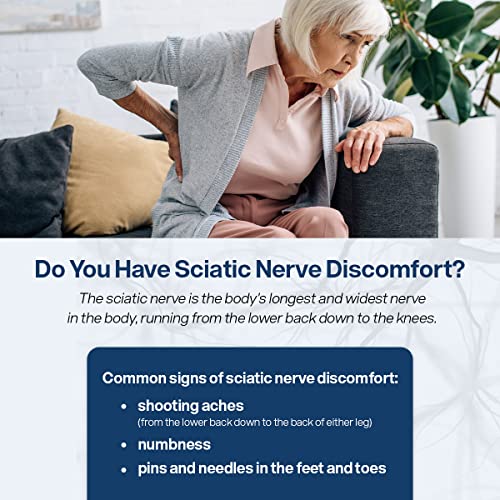 SciatiEase Sciatic Nerve Health Support Sciatic Nerve Supplement with