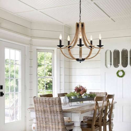 Farmhousechandeliersfordiningroomlightfixture5light24inchfauxwoodtexturehanginglightingfixturesrusticcandlechandeliersforlivingroomkitchenislandfoyerentryway  Urban Country Home Decor Farmhouse chandeliers for dining room light fixture 5 light 24 inch faux wood texture hanging lighting fixtures rustic candle chandeliers for living room kitchen island foyer entryway  urban country home decor