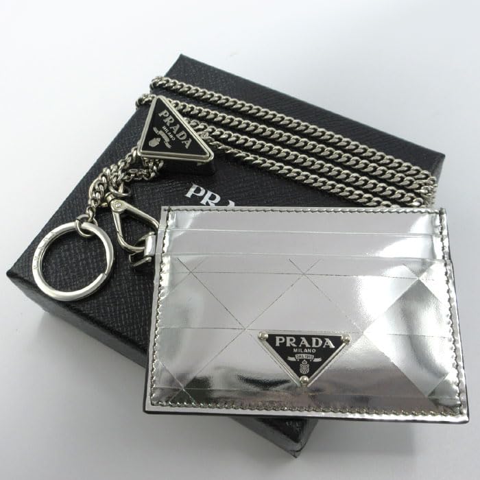 Amazon.co.jp: [プラダ] カードケース PRADA トライアングル 三角 