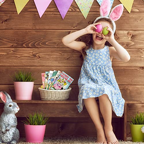 240 Sets Vintage Easter Cards With Envelopes Retro Bunny Greeting Card 7.9 X 5.9 In Animal Easter Cards Happy Easter Gift Card Bulk Assorted Blank Note Cards And 240 Stickers For Classroom Home Office #TOP6