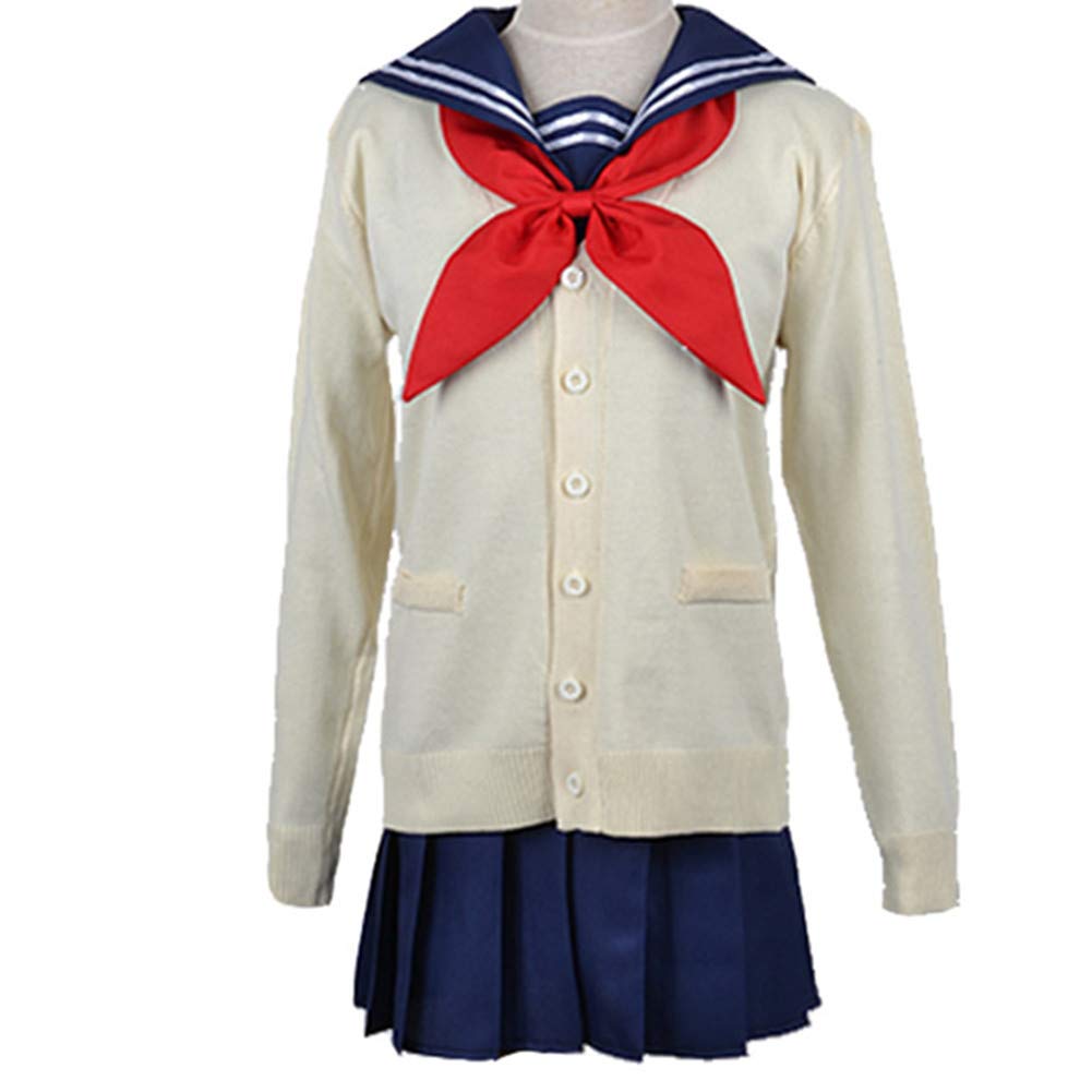 Amazon.co.jp: lucky lemon セーラー服 カーディガン コスプレ仮装 JK