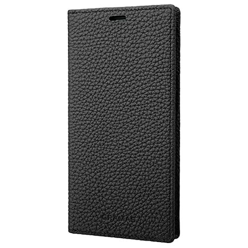 GRAMAS �O���}�X iPhone13 Pro �P�[�X ���U�[ �{�v �蒠 German Shrunken-calf Genuine Leather Book Case �ϏՌ� ���� �r�W�l�X �M�t�g