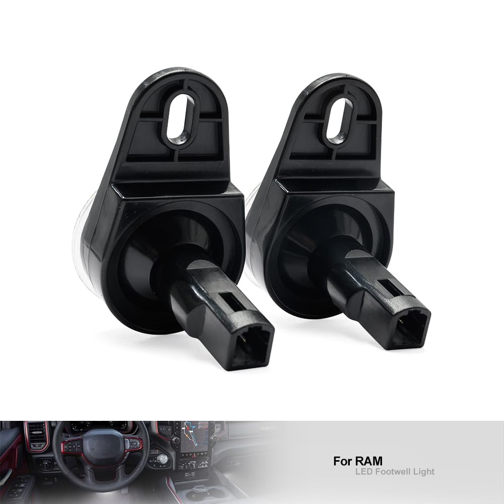 NSLUMO 2 Luci LED Per Vano Piedi Auto, Compatibili Con Jeep Wrangler/Cherokee/Grand Cherokee, Plug And Play - 2