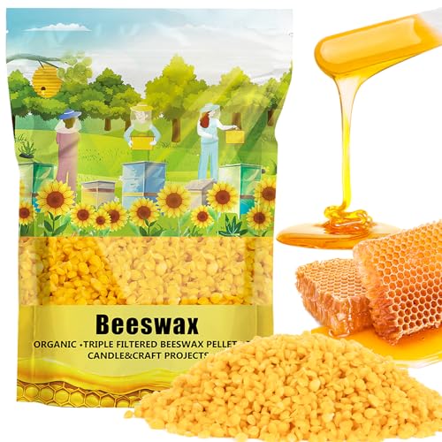Image for Yellow Natural Beeswax Pellets