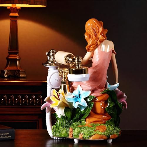 Image of TelPal Basic Corded Telephone with Caller ID,Modern Landline Phone Pretty Unique Design, Decorative Wired Phone Systems for Home, Office and Shops