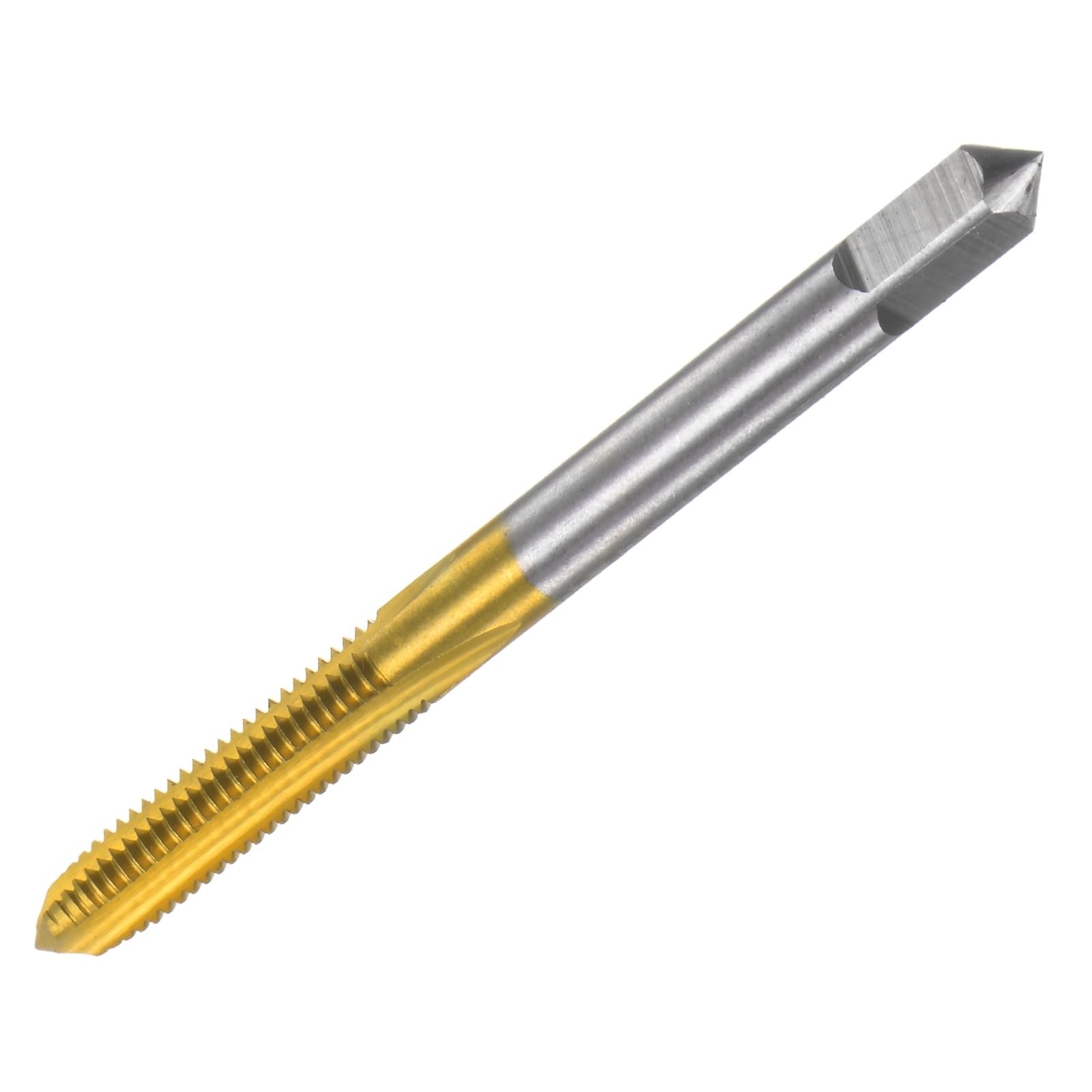 Taraud métrique M5 x 0,8 H2 uxcell en acier M35 au cobalt et titane 100 mm