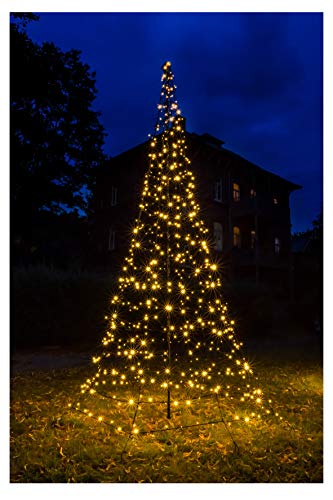 Galaxy LED Tannenbaum 400cm mit 512 warmweißen und 128 blinkenden LED