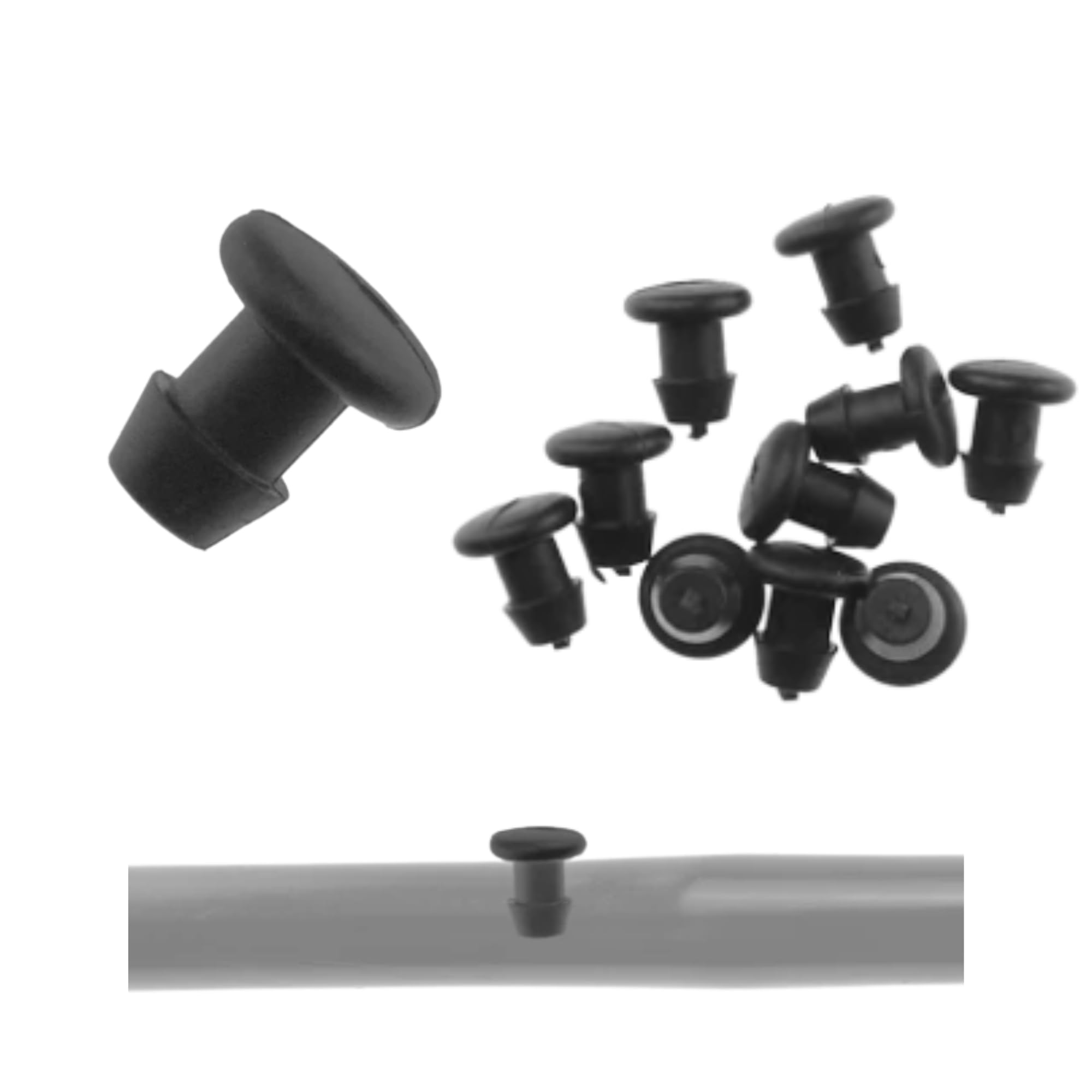 Pack of 20 Goof (Repair) Plugs 4mm Barb - Micro Irrigation Fitting Connector Adaptor for Micro tubing in Irrigation System.