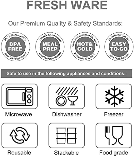 Goandwell 21 Day Portion Control Container Kit For Weight Loss(14 Piece Labeled) With Tape Measure -Labeled Meal Food Containers - 21 Day Tally Chart With E-Book #TOP2