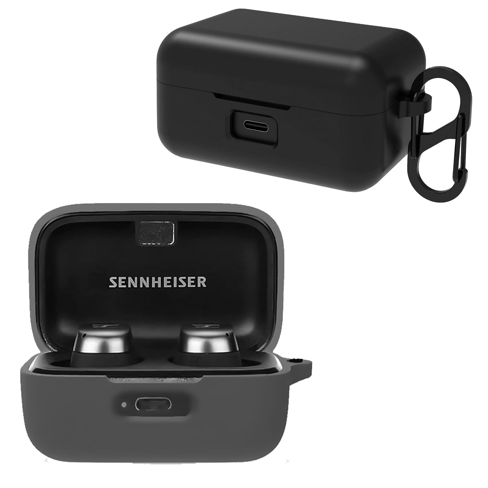 KZIOACSH Silicone Case for Sennheiser MOMENTUM True Wireless 4