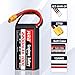 HRB Graphene 2S 2200mAh Lipo Battery 100C 7.4V XT60 RC Lipo Battery Compatible with RC Car RC Truck RC Boat RC Airplane RC Helicopter (2packs)
