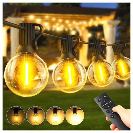 G40 Connectable Festoon String Lights