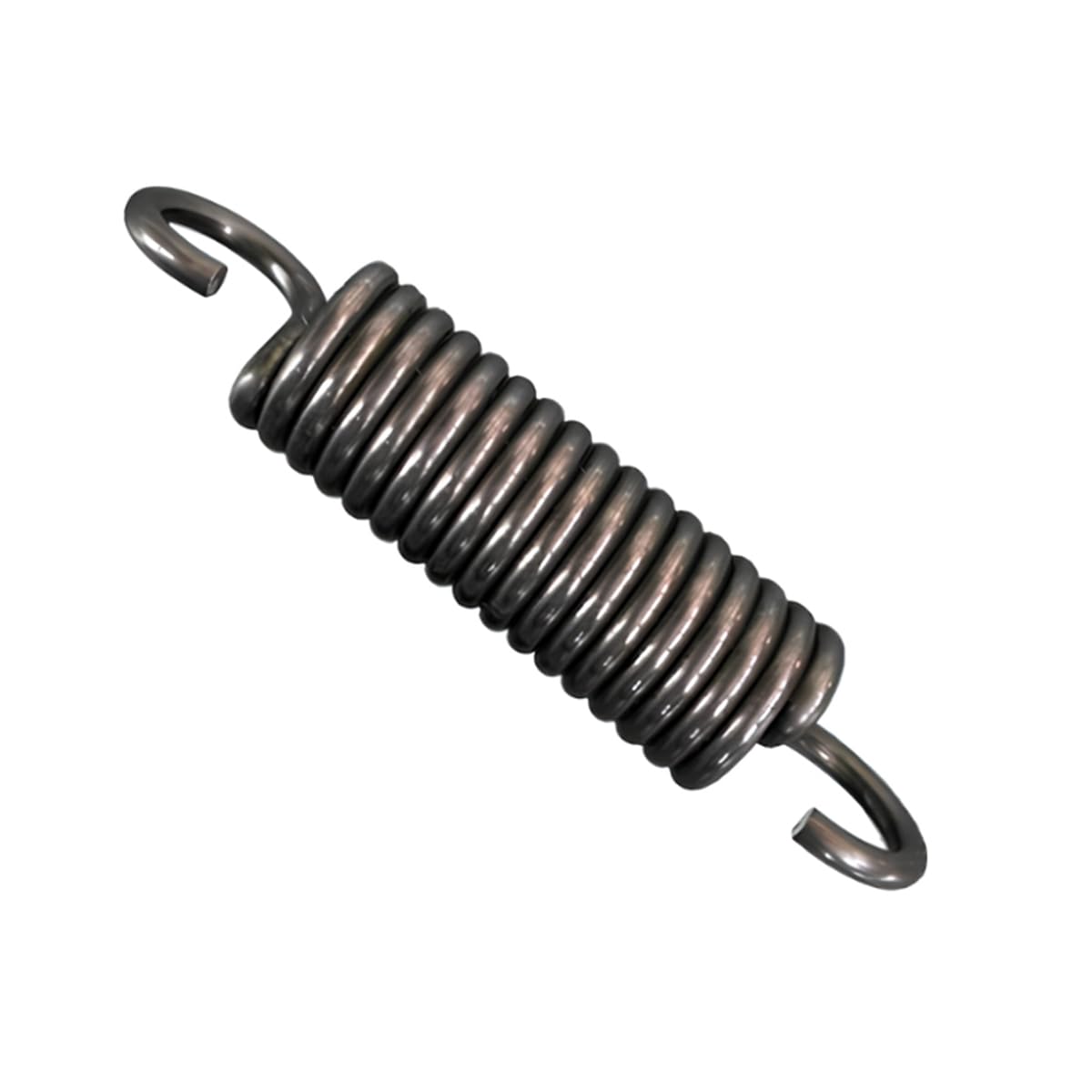 2 pièces ressorts d'extension en acier à ressort 65Mn, avec crochets demi-boucle, diamètre du fil 3.5mm, diamètre extérieur 23mm, longueur 60-450mm en option, 3.5 * 23 * 450mm