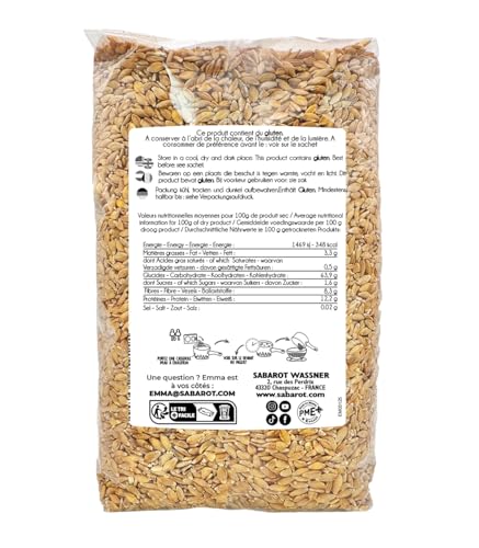 Sabarot - Petit épeautre du Velay 1Kg - France – vue 2