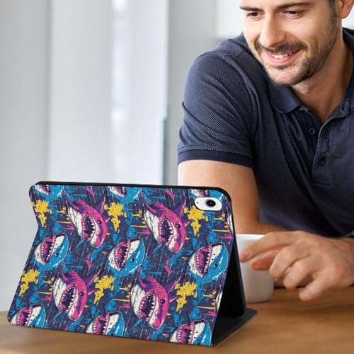 Housse de tablette fine compatible iPad 10e génération clapet de protection antichoc - 2