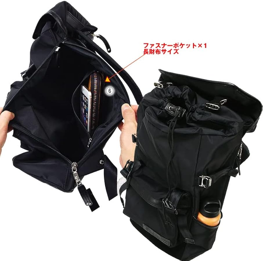 Amazon | [マスターピース] バックパック Density ネイビー | master