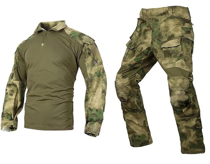 EMERSONGEAR Gen3 Uniform,Military Painball Suit,Army Airsoft Combat BDU Pants Shirt with Knee Pads